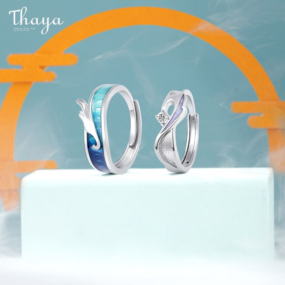 Dragon Phoenix Couple Rings: Mythical Commitment H792a68dcff204b7c8dd5611c962ffac52 7c2349f2