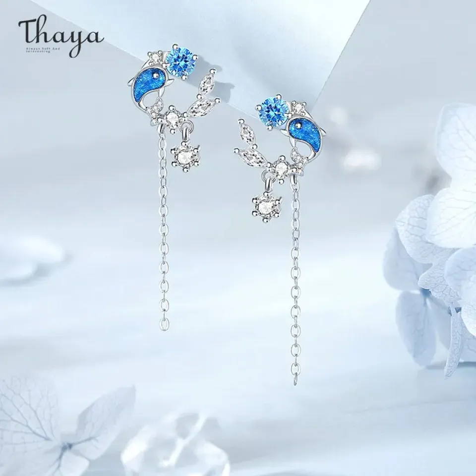 Dream Chasing Dolphin Earrings S5acb13beb7f646b49806ddf1a3058109I 7de1e988