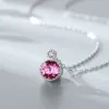 Crystal Sterling Silver Pendant Necklace 22 Crystal Sterling Silver Pendant Necklace S76296fb56058468297f80943983b91816 7d1bc23d