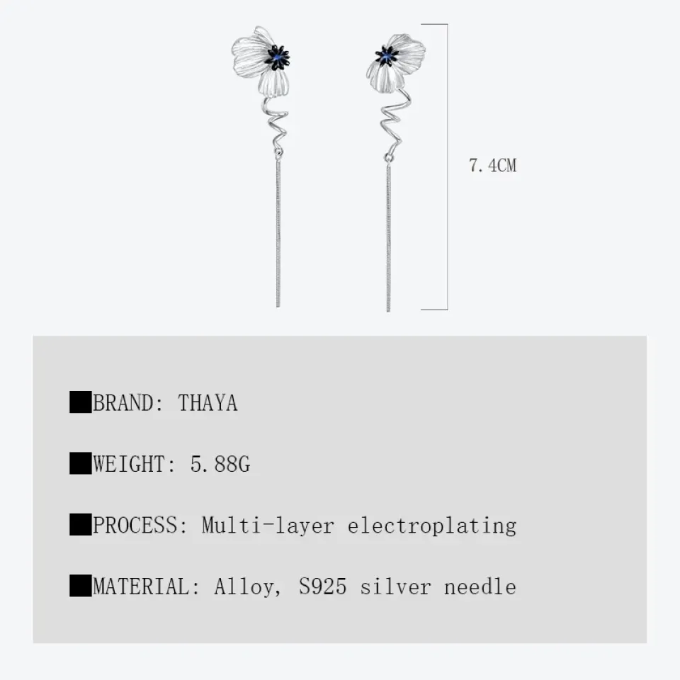 Gold-Plated Dangle Earrings S18ee8ee658be415f8866d07dac2790c8M 7e39b911