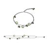 Fireflies Bracelet Thaya Firefly Bracelet s925 Silver Green Crystal Gemstone Black Chain Summer Night Jewelry for Women Guardian 12 821a45ca