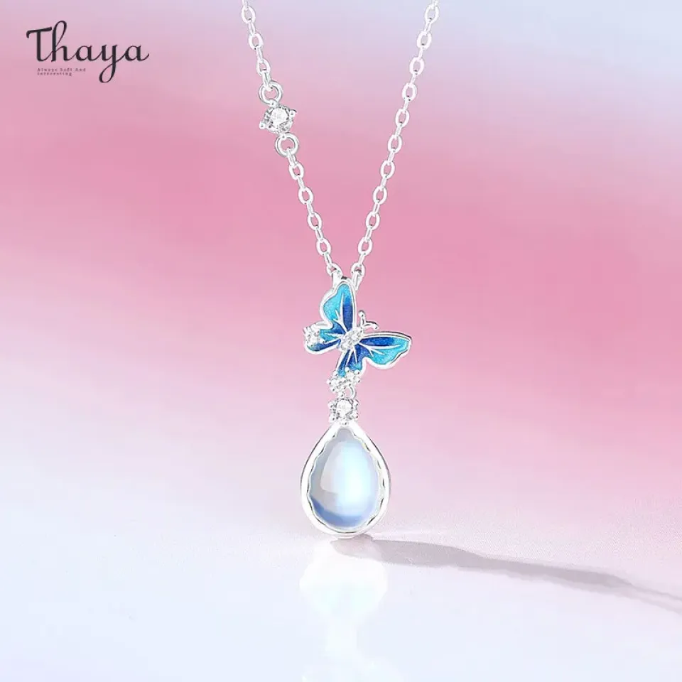 Moonlight Water Drop Butterfly Necklace S0e05c9b26d504ecab1e4f02a8e8cc3c9y 864278ff