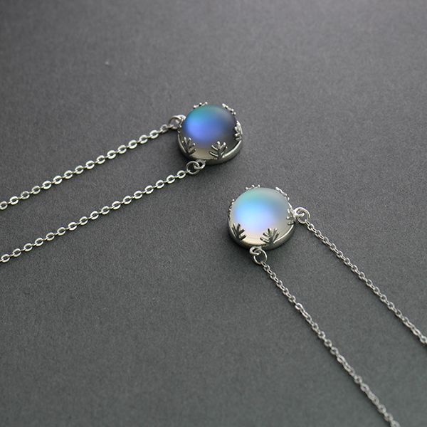 Bohemia Original Design Provence Colorful Choker 22 Aurora Borealis Pendant