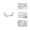 White Cherry Earrings Thaya blanco cereza s925 pendientes de plata flor redondo pendientes para mujer elegante joyer a fina 2 89755470