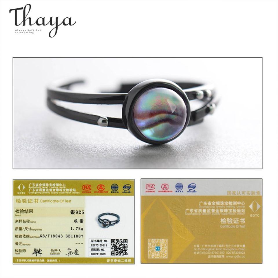 Milky Way Astronomical Ring Thaya Stars Milky Galaxy Astronomy Ring Magical Gemstone 925 Sterling Silver Party Handmade Bands Jewellery for 4 8ae14018