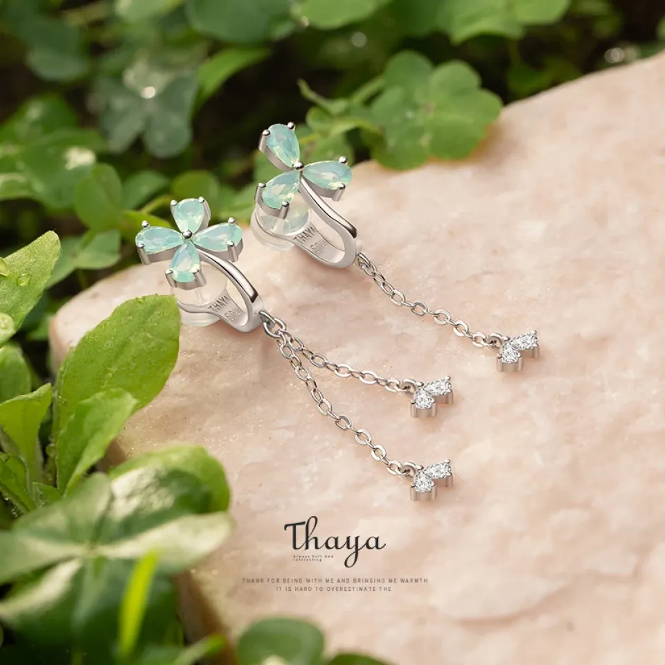 Sterling Silver Clovers Clip Earrings Hdfa6a24f878944628eeab30ef6111eb3T 8f659cfd