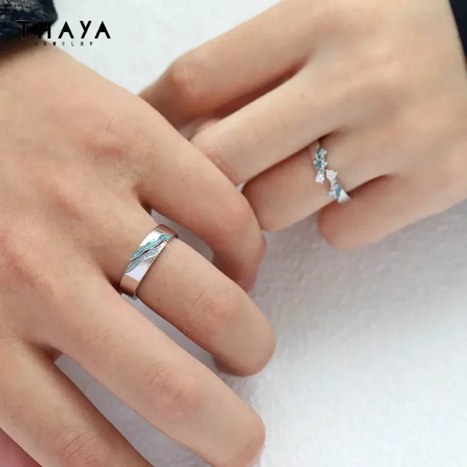 Real S925 Sterling Silver Couple Ring 5 Real S925 Sterling Silver Couple Ring S7dbbe2b5cb02437589c1f75063fe510eJ 8ff552e8