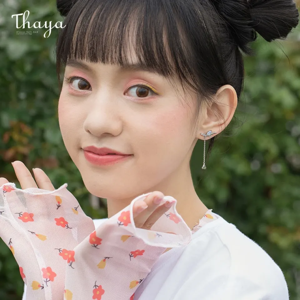 Chain Jasmine Stud Platinum Earrings H03e93b1c501c43eb8b5de8d7583c109dF 91c022ef