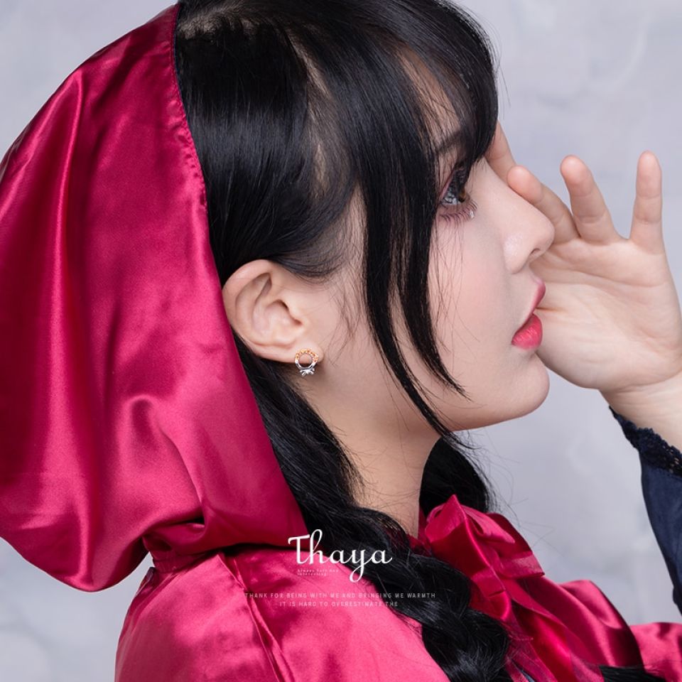 Fairytale Bow Stud Earrings H4fded324b7f64fe8b1c93657efb76fb1N 9118b46d