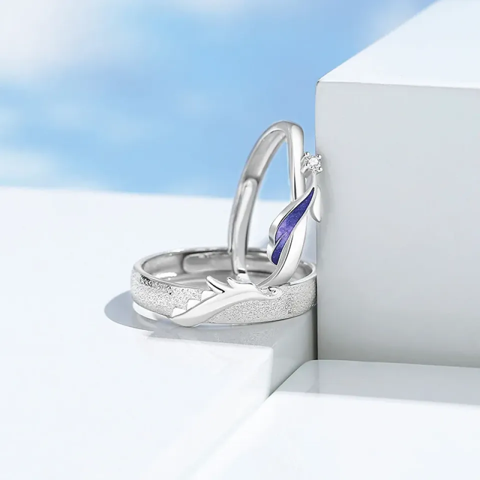 Dragon and Phoenix Couple Ring Sa82c55fc17f64406974ae245de2f9back 9136e93c
