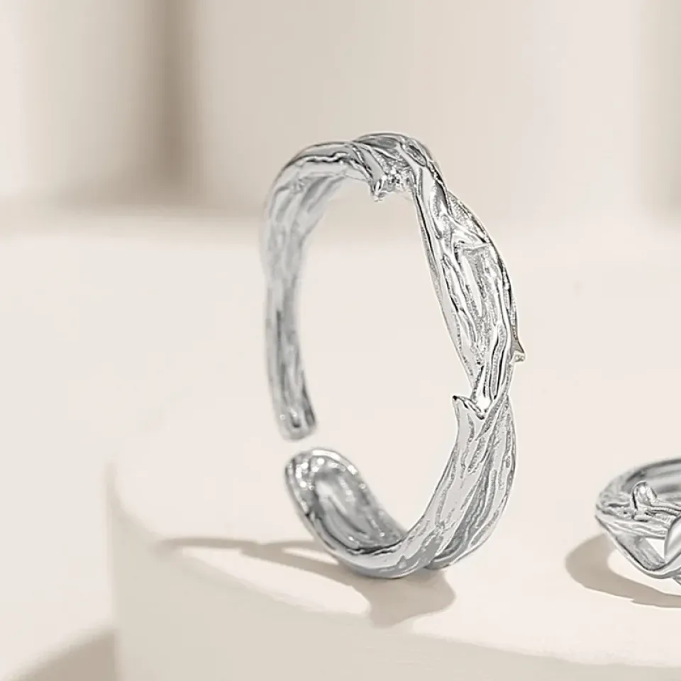 Thorned Bloom Couple Rings S6f82afdb251f46e286ef662b09b90134C 9b54e6e9