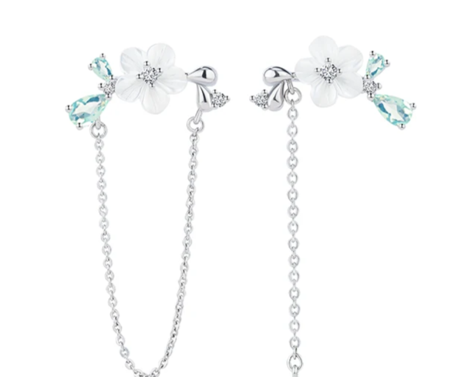 Silver Needle Tassel Earrings 73913954 aba2 4004 9f49 1b104a2b42a8277863 9cf07ac3