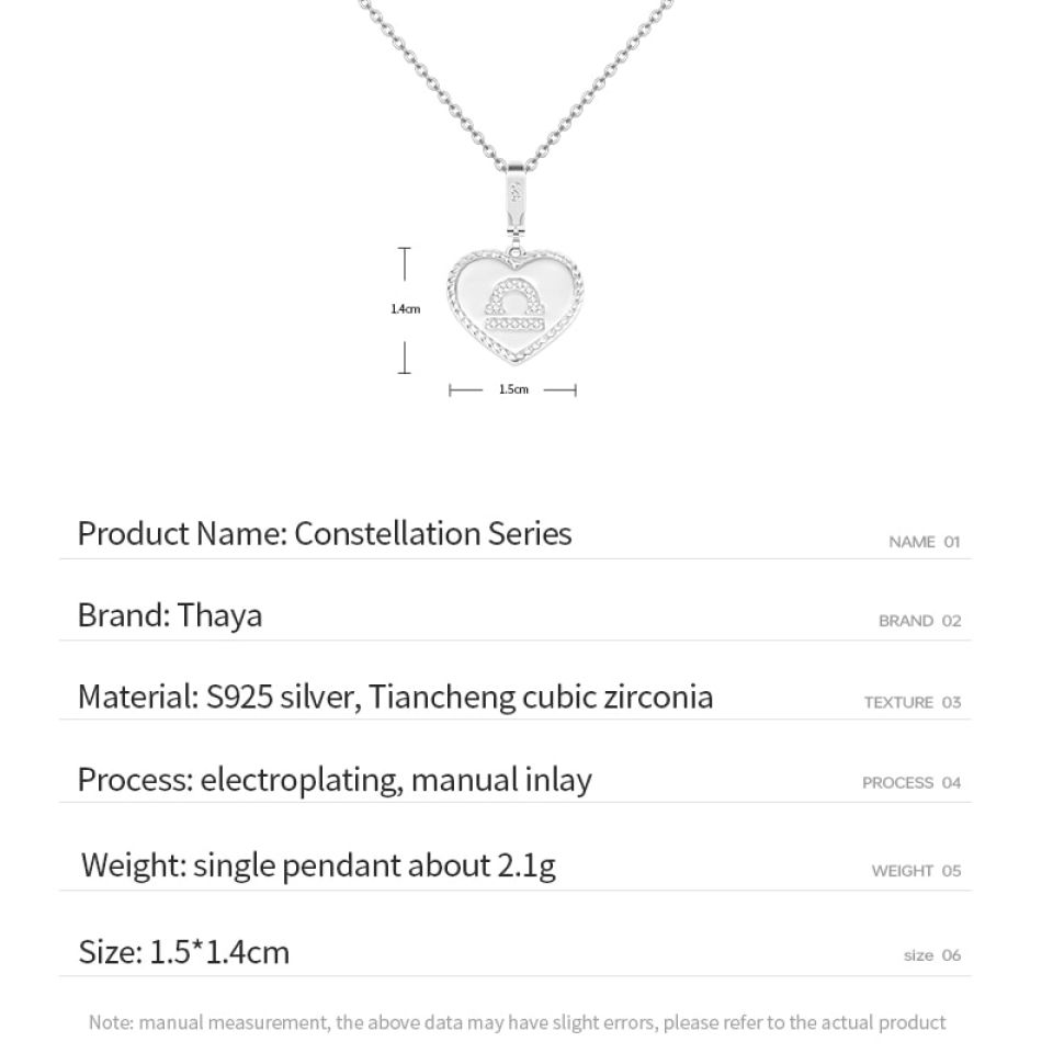 Zodiac Heart Pendant H8a9754c6983643c4895f08be8055a07eX 2 9cd961a9