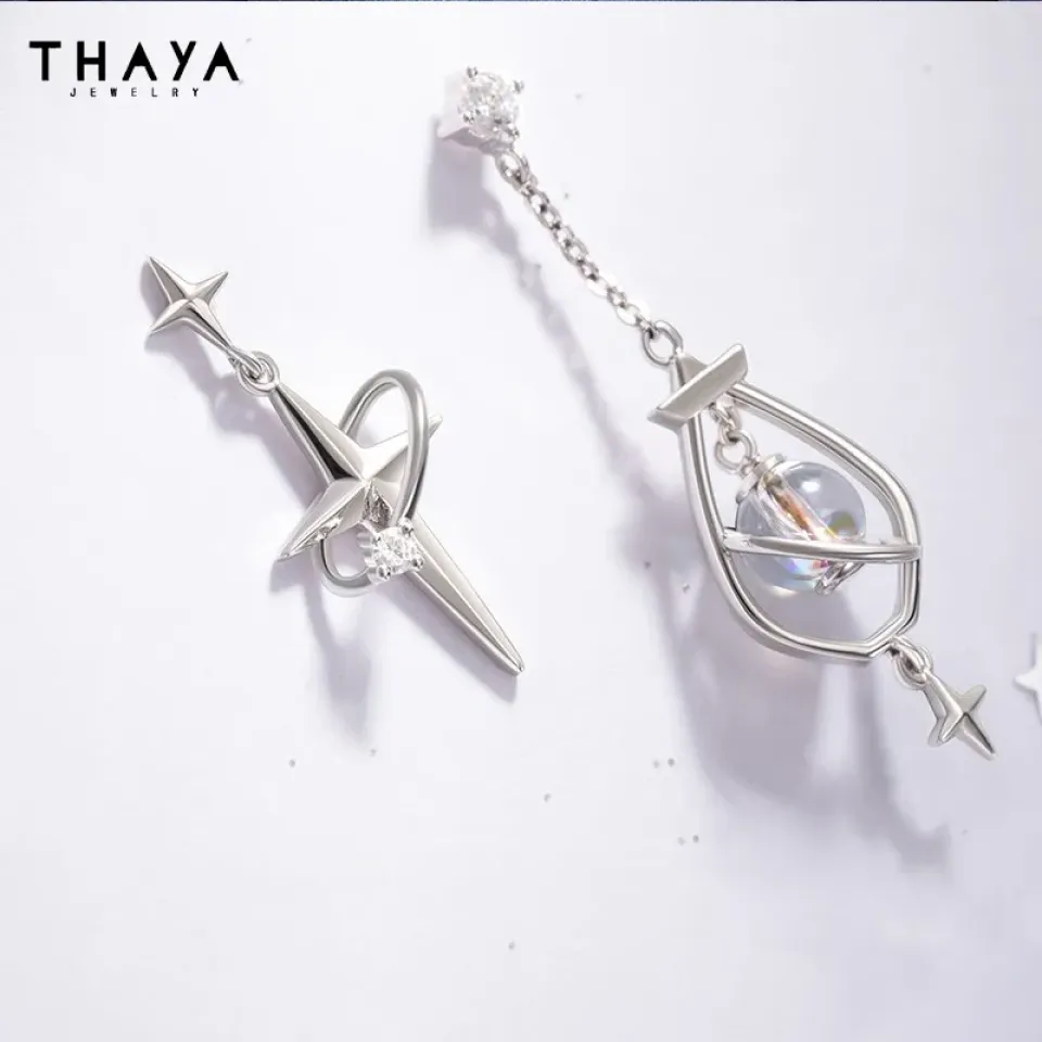 Cross Asymmetrical Hanging Earrings Se6f7a757f18e442fbcd85356e94dce4aH 9cbe8446