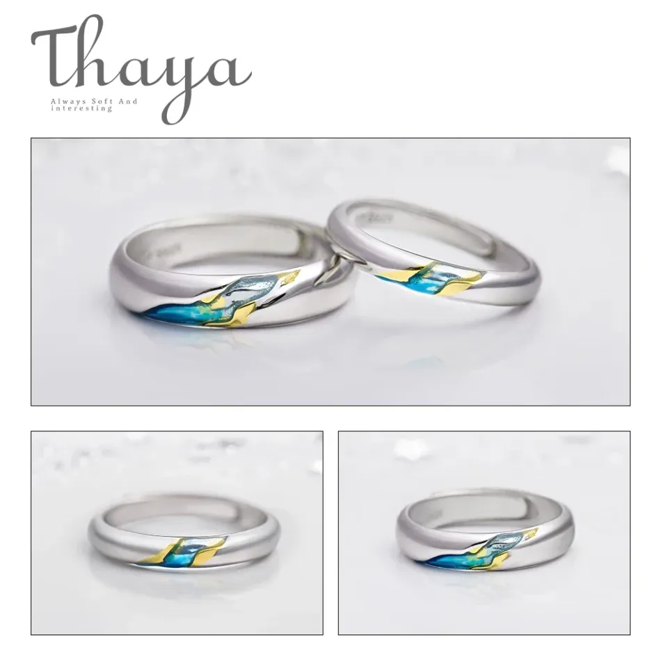Ocean Current Sterling Silver Couple Rings Sdb1a080973ca4568b5cb28c951c9b4f2d 9fe982b7