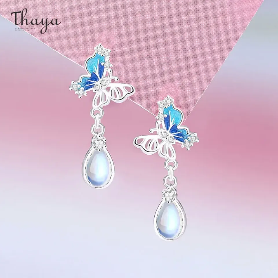 Moonlight Water Drop Butterfly Earrings S27c3fe63cf334cf28a538f8e94ed9d2fI a20346a0