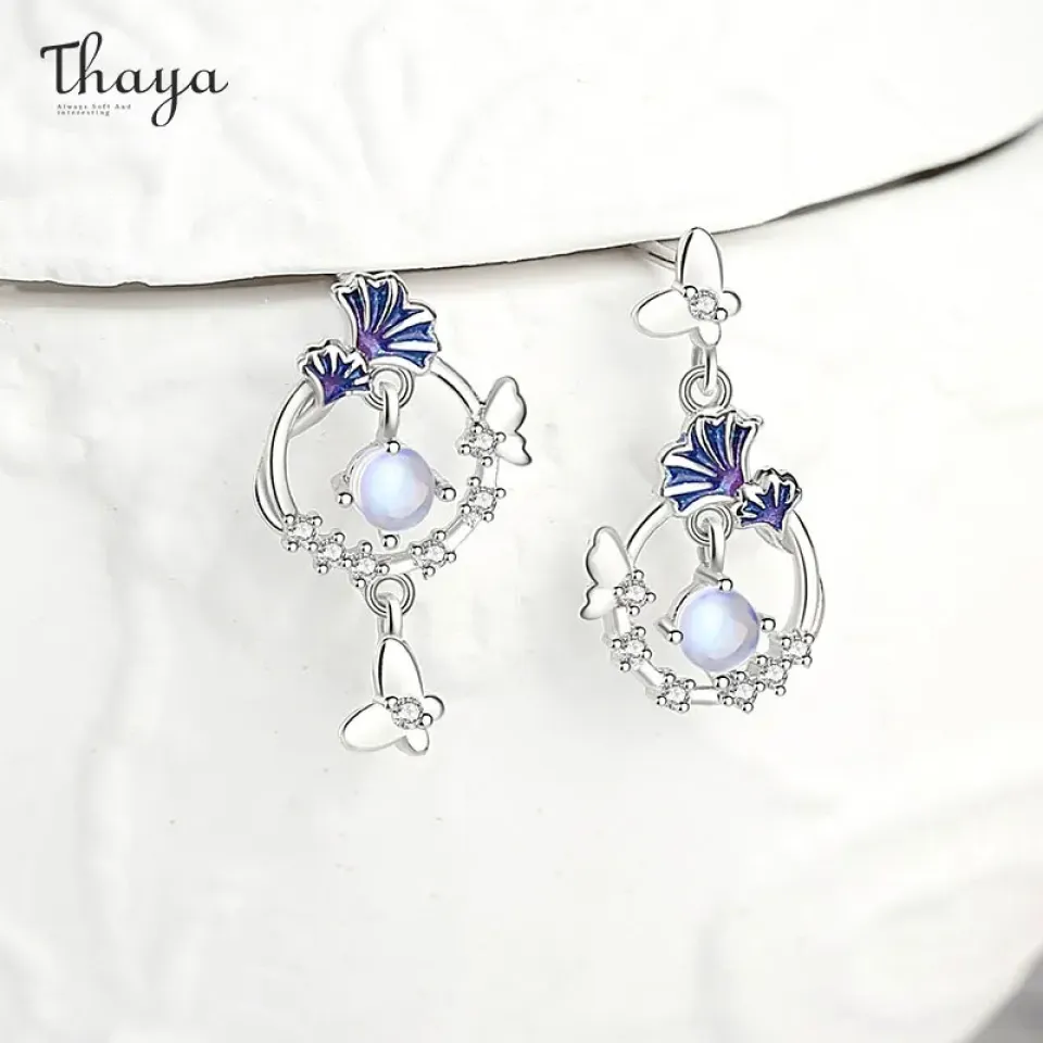 Ginkgo Leaf & Butterfly Earrings Sae4df9a6bff1406ea3821f89656b8400w a2c900a7