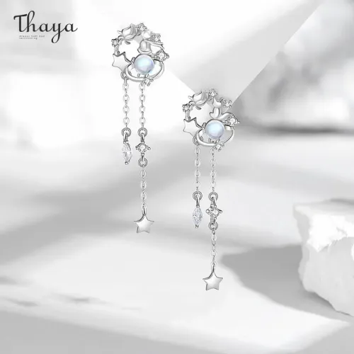 Tulip Moonstone & Zircon Earrings S0e677e61246646e3ad0c0881cb3e71bby a7efa790