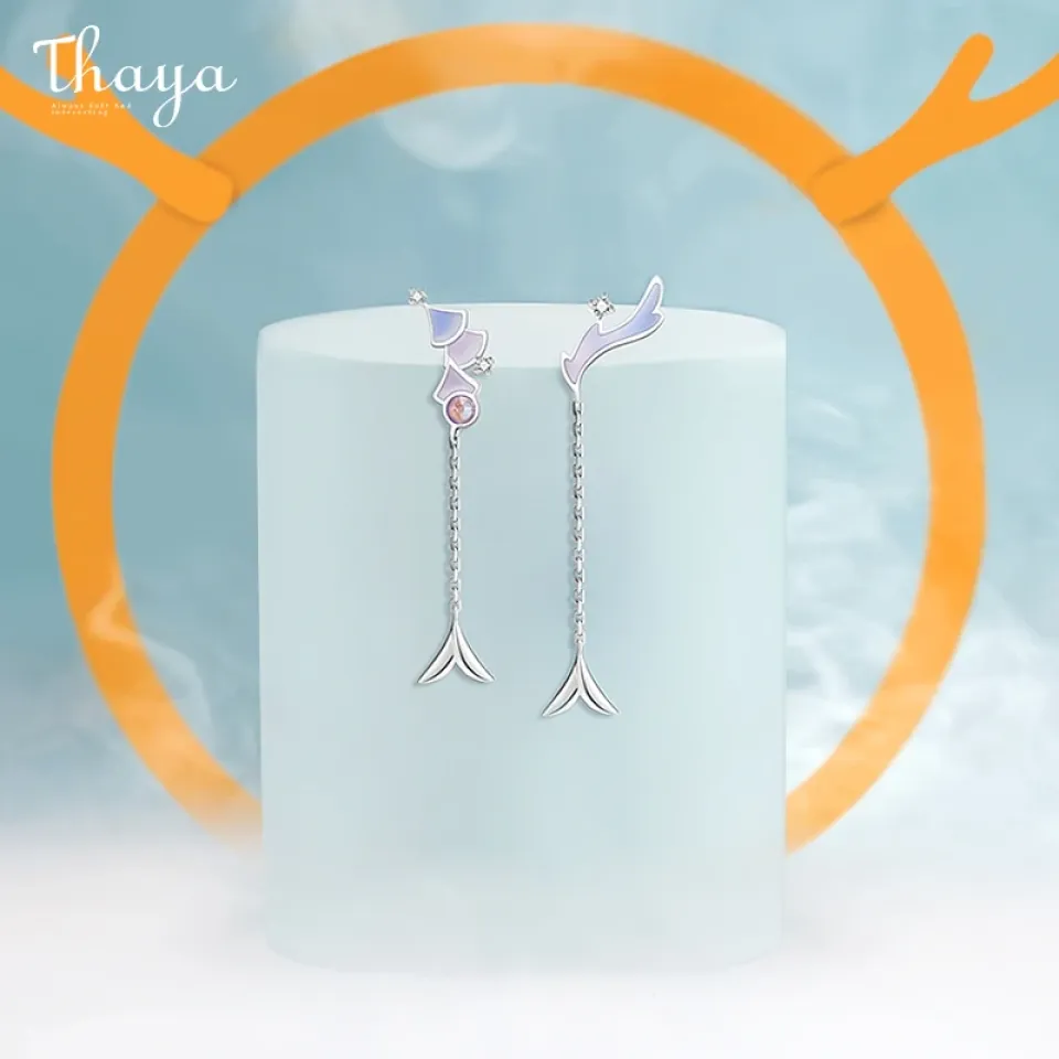 Chinese Silver Dangle Earrings H17426a34888b4b4b8b60fc58310e8642e aa7a84bd