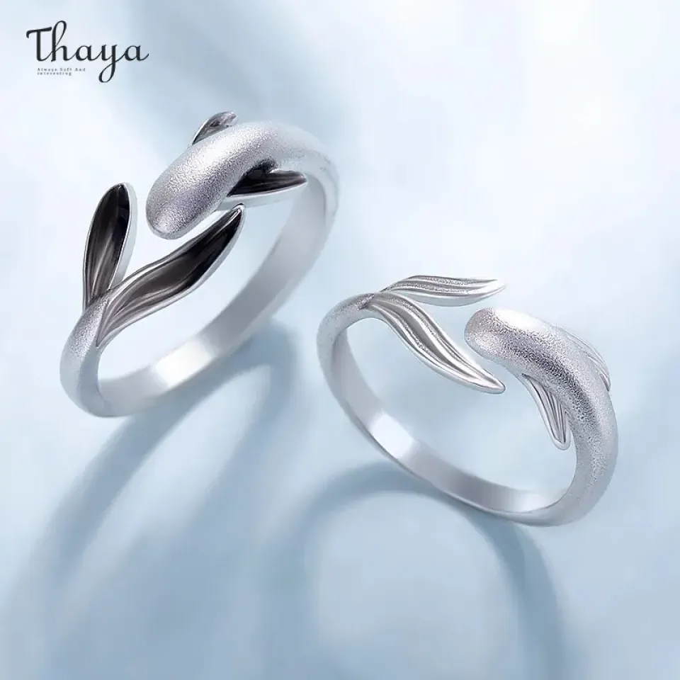 Romantic Fish Design Rings for Lovers Sc99b939cc9e54c0eb4044daec43ef11eK aa159bb0