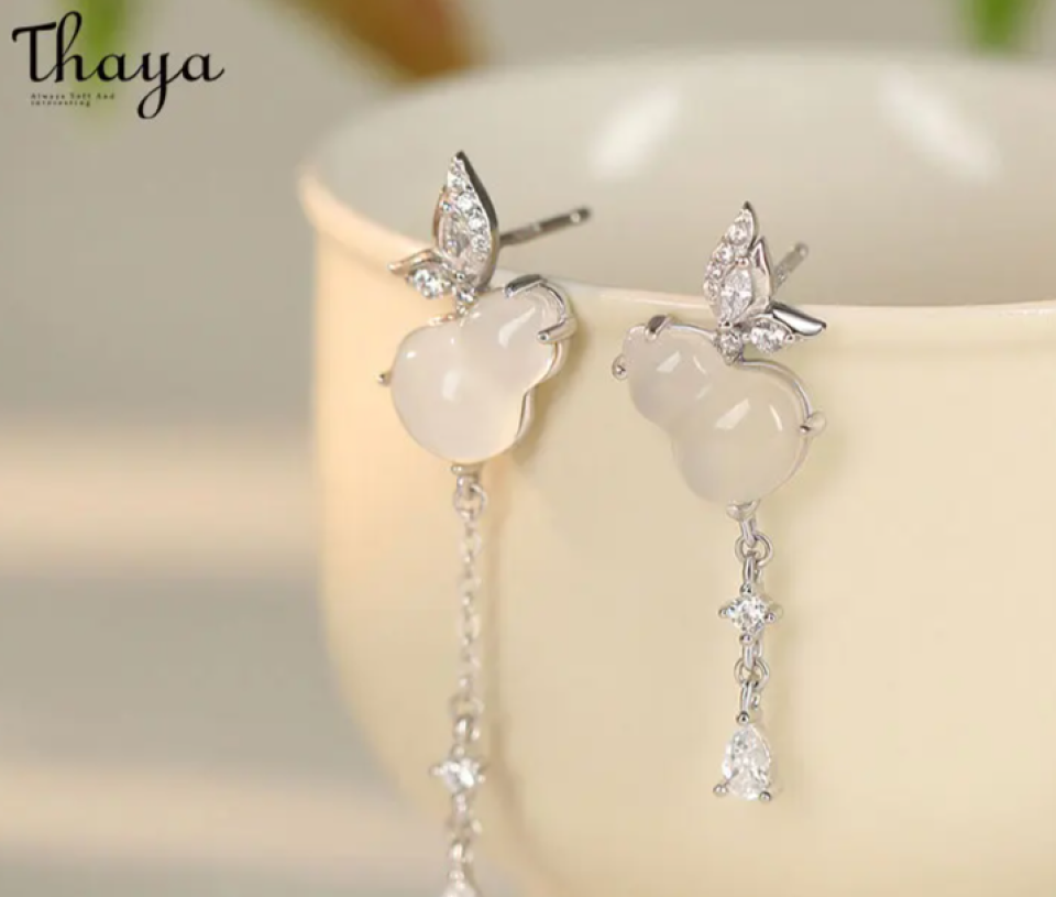14K Gold Plated Romantic Chalcedony Earrings 34fa32b6 4cc1 4aa6 9b40 adf0ee851ebf460390 ad4943e8