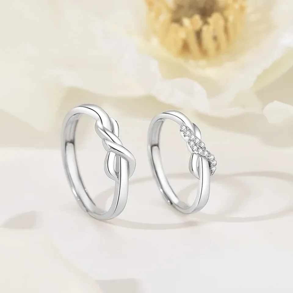 Sterling Silver Eternity Couple Rings S39dd77e0fde54dd0a6a2838d8a7153029 b03f7337