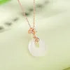 Sterling Silver Chalcedony Pendant Necklace S762bd9963c9140e5acb841dc1cc210deS 1 b33837cb