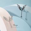 Black Wings Clip-On Earrings H555fdb3e4134401099467cfb6469d474J b8516c72