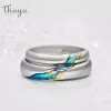 Flowing River Couple Rings H43e8ce4fc3504b66b20173b9097a996at babe6c22