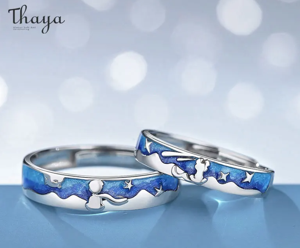 Little Prince and Fox Women Rings 243f5ce0 dde2 422d b835 499cd22ed3c5191863 befb975d