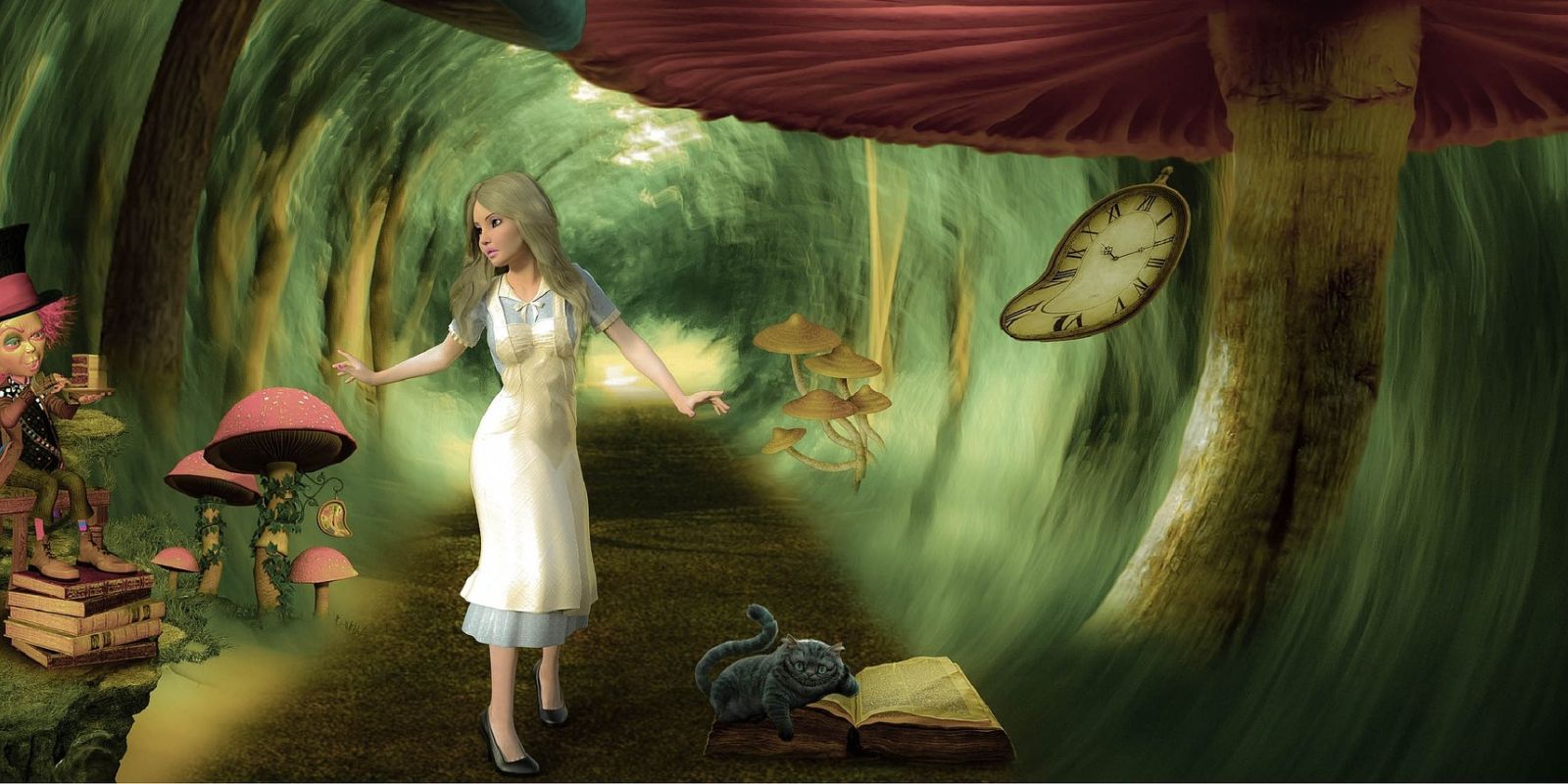 Alice In Wonderland Collection: Perfect For The Book Lovers alice gdc84b2bda 1920 beca4f39