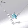 S925 Silver Star Necklace S24e7b699bd4b4889901c19b994626565U c17080c4
