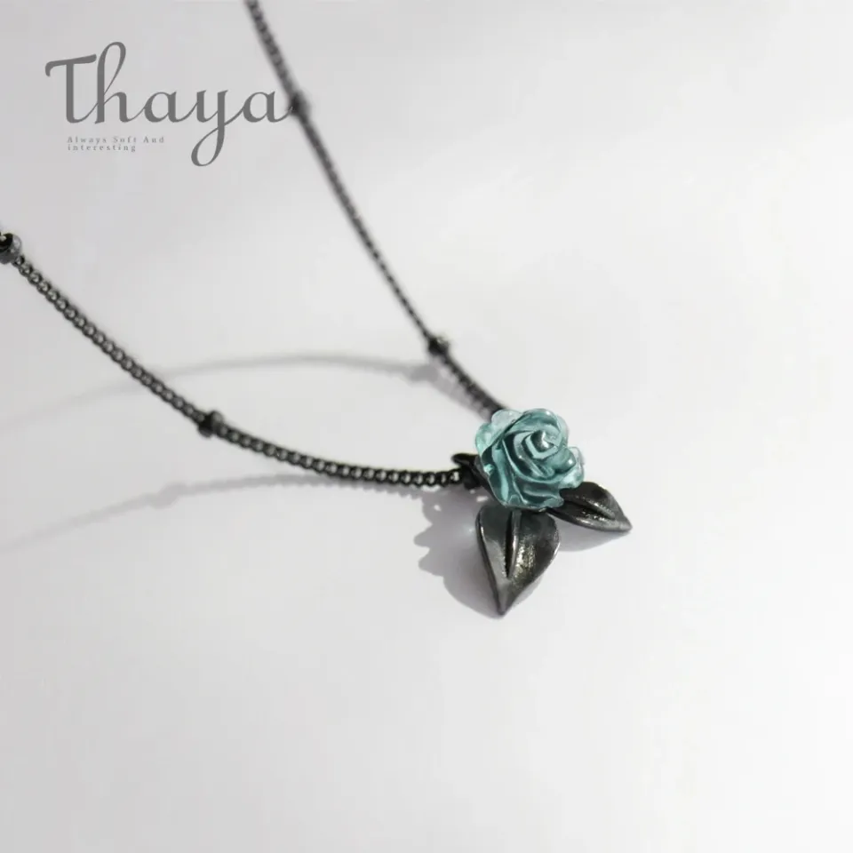 Blue Rose Necklace S0315edd50283474c9b74ef59f40e86b95 c282e9c2