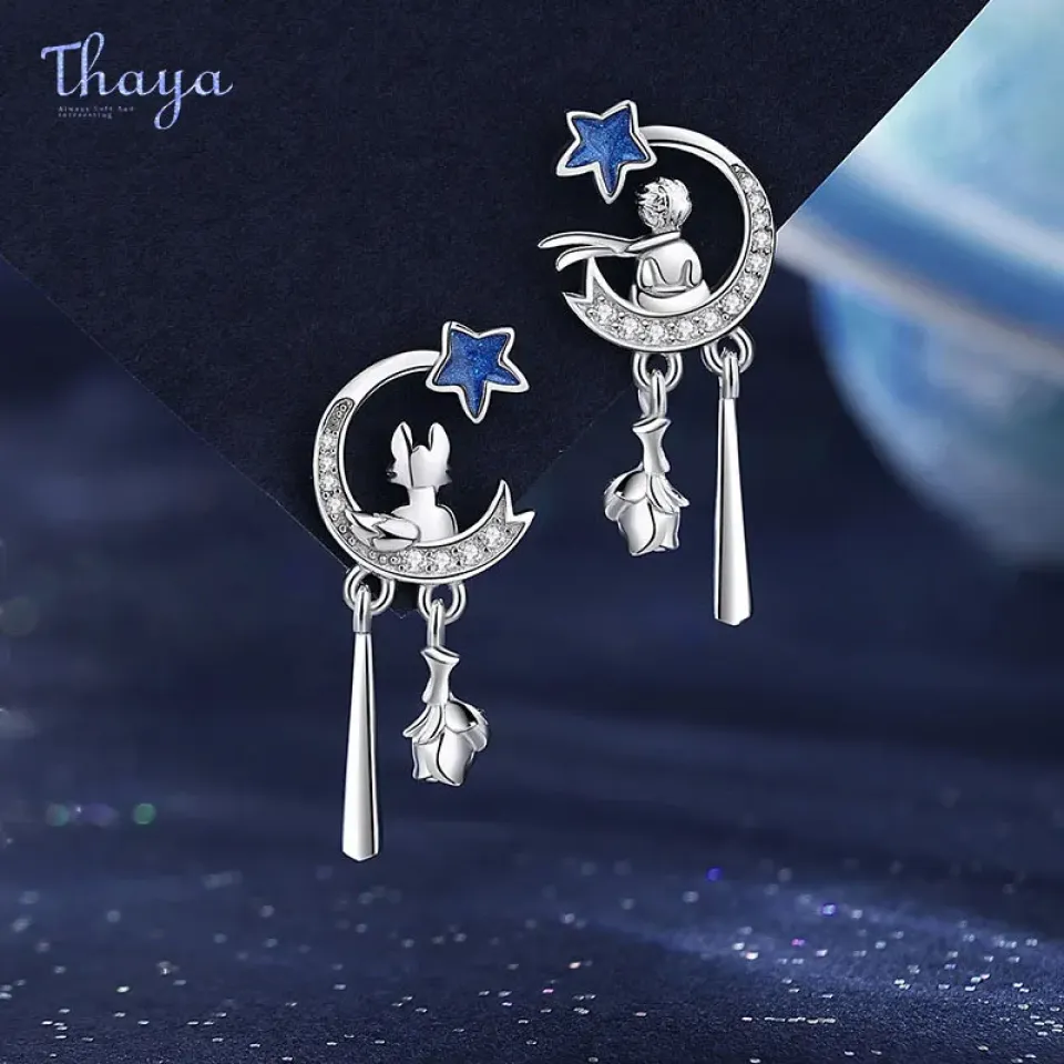 The Little Prince and the Fox Earrings A5df140cab50647a98a144d5c0497da16e c3e30ef6