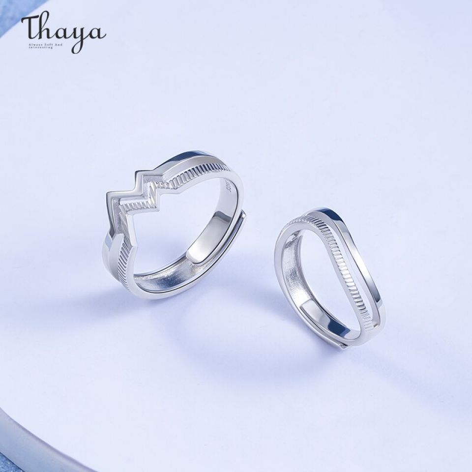 Heart Ripple Couple Rings H0afc6593cf004cfabc66b63aa8734243L c490186a