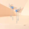 Starry Sky Blue Crystal Pendant Earrings S3fa6bab066fd48a2b28779c30d30dd5e7 c75613d2