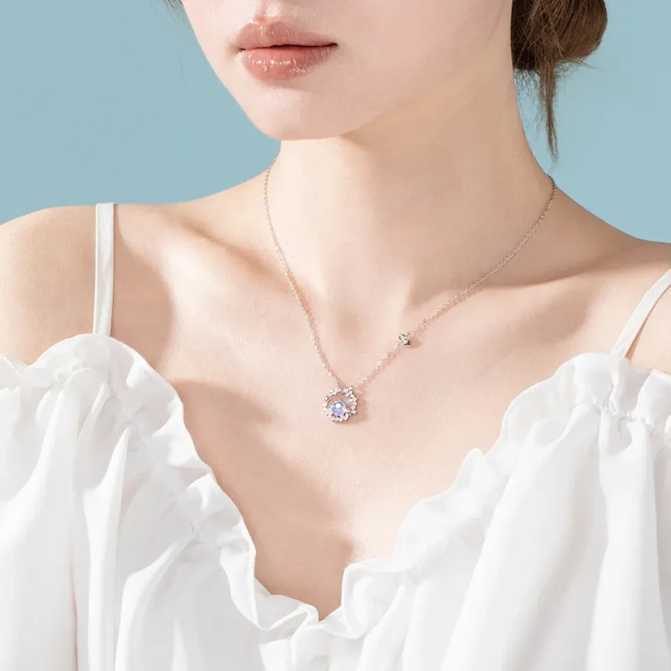 Moonstone Star Choker Necklace S99ee9e6990b64ffbbfeeab0ae1177461Q c9b7422c