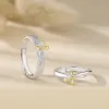Love Buds Sterling Silver Couple Rings 11 Love Buds Sterling Silver Couple Rings Sb236bd69d9014322a16239608070f5beF ca627c3c