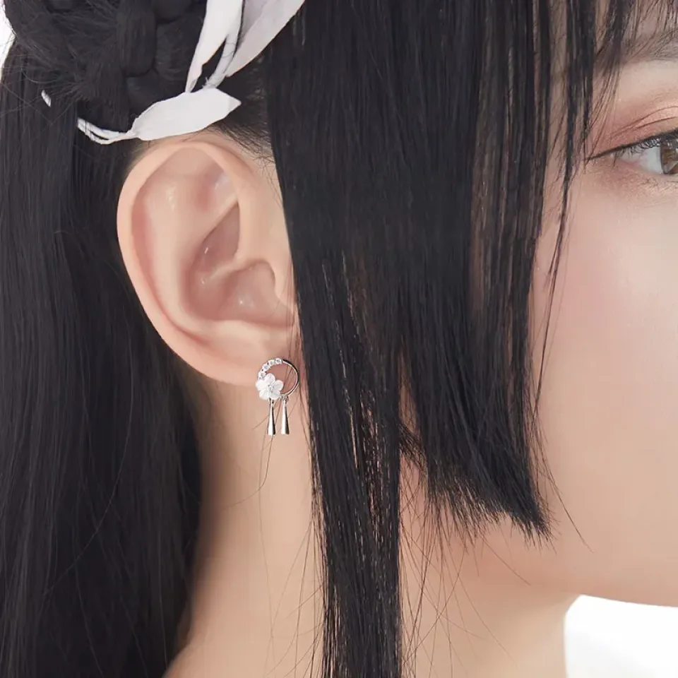 Flowers & Leaves S925 Silver Earrings Sdff001a320d442ec8a7960e4d7271782W cb041c34