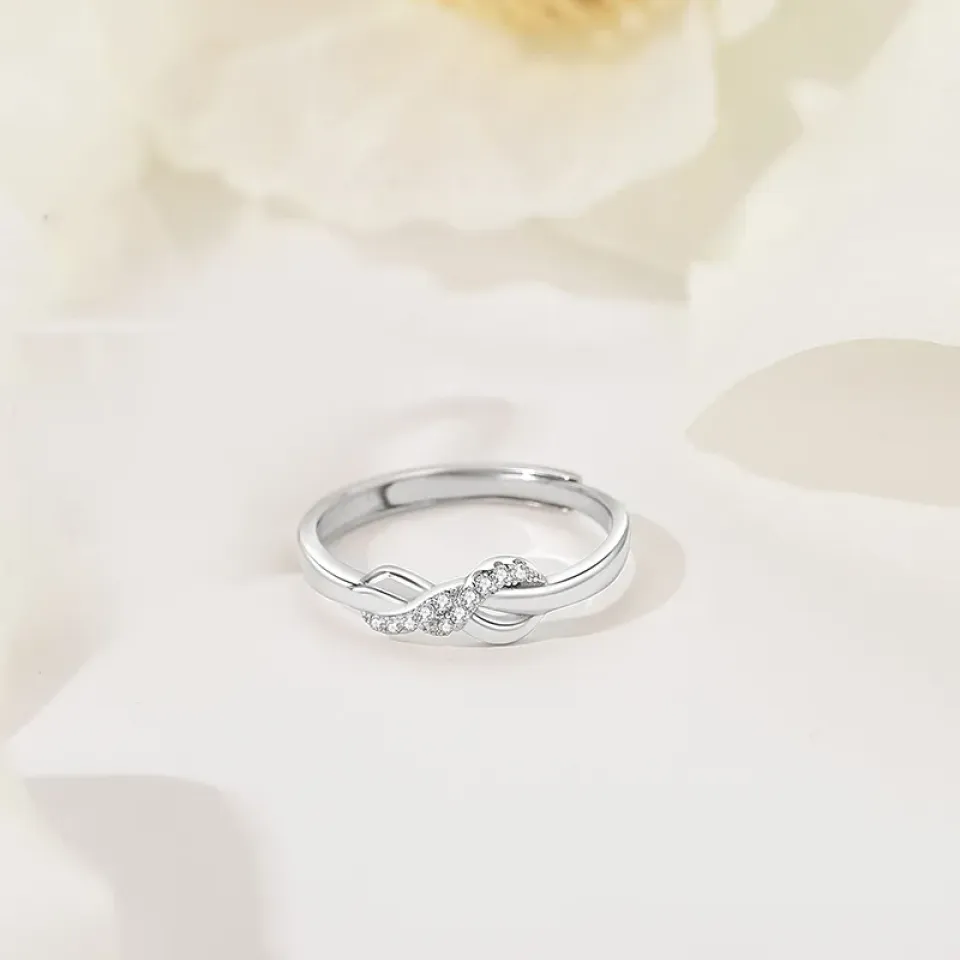 Sterling Silver Eternity Couple Rings Sed72f276943a471d8991215244e22f85K d4107674