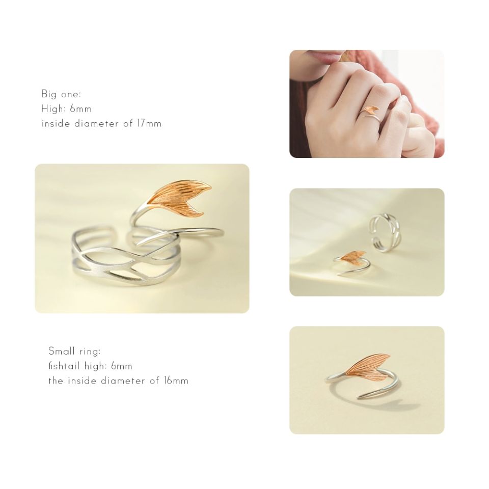 Fishtail Waves Couple Ring UTB80PtkAODEXKJk43Oqq6Az3XXaT d55a2182