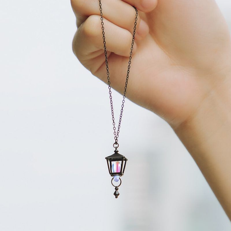 Roman Lamp Necklace
