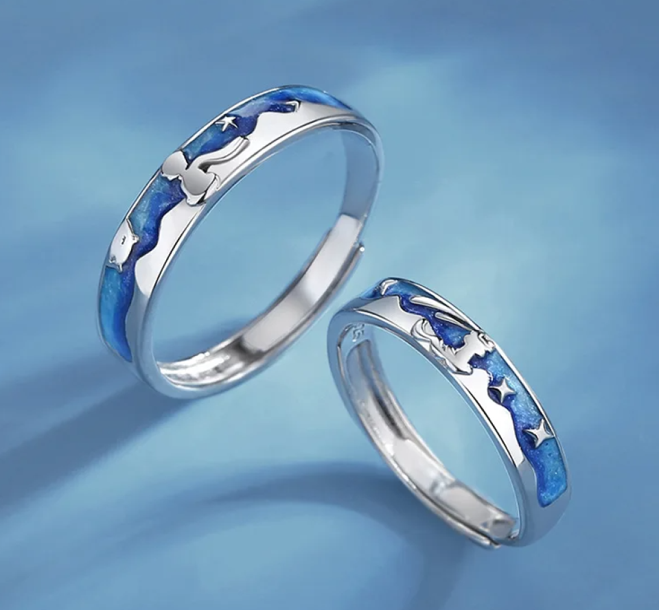 Little Prince and Fox Women Rings c096a075 8f39 4e1d be82 7b127c8953d5212480 dab7b64e