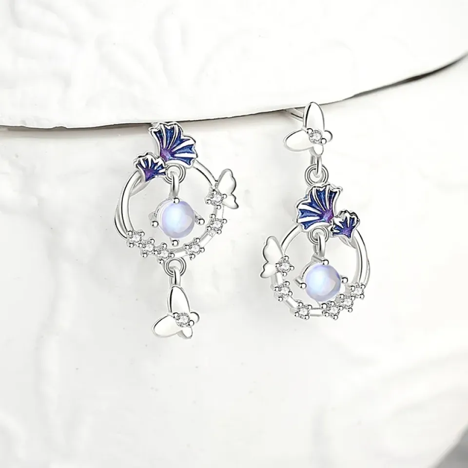 Ginkgo Leaf & Butterfly Earrings S975047163b874fc1bc7f7a0c78421ee2O e4f874aa