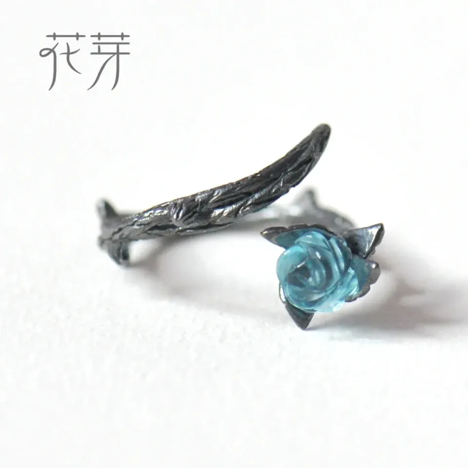 Blue Rose Crystal Ring S9cc9e261a99747839d5cf79f8002f60fl e611a721