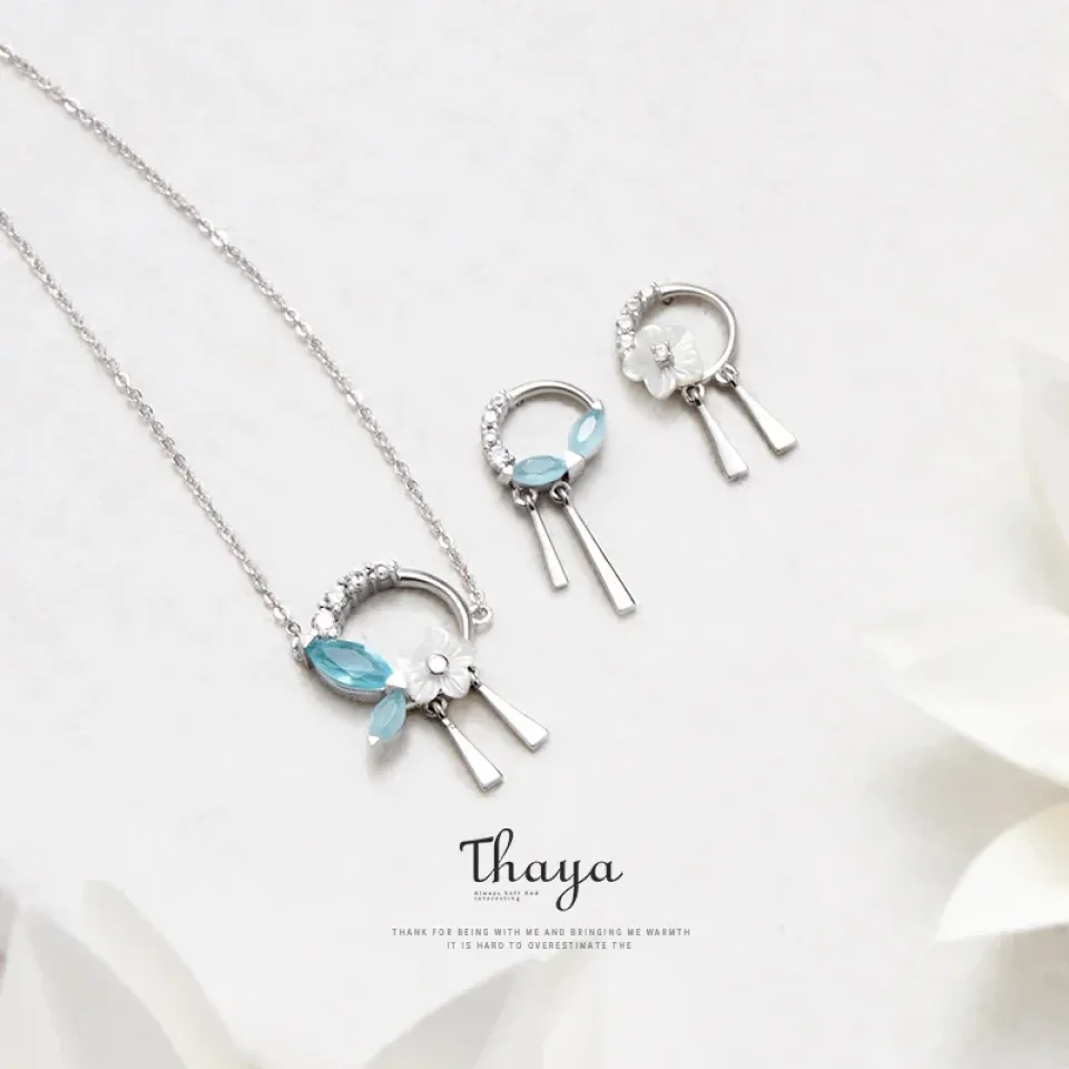 Flowers & Leaves S925 Silver Earrings Sb38ac5df0b774e68a79836c8c058e2462 e82f0389