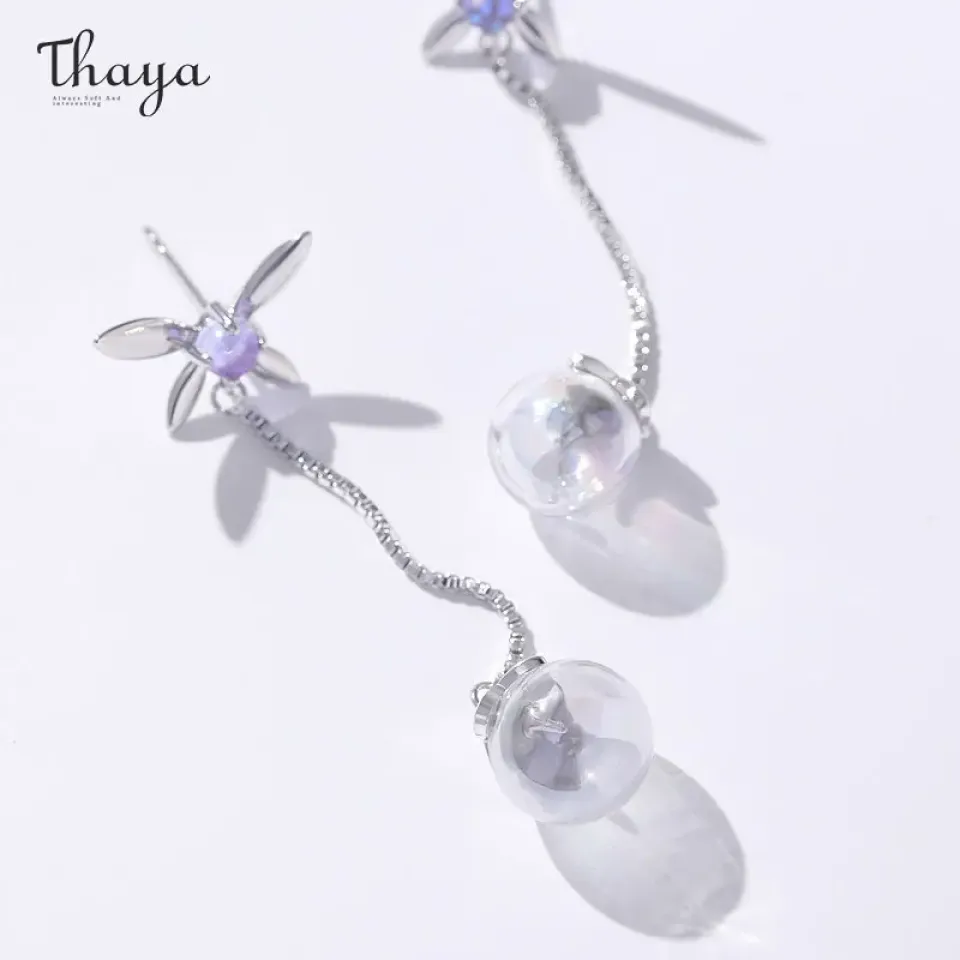Fairy Bloom Crystal Earrings Se920d9710a8041b882b694ce91da409cY e972cc58