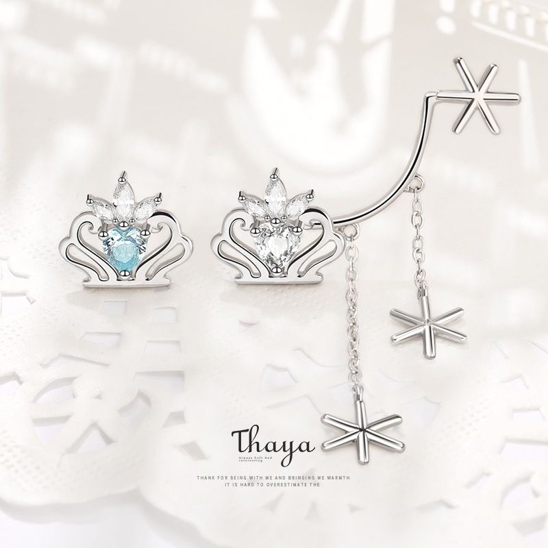 Snow Queen Stud Earrings