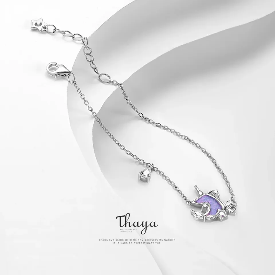Silver Unicorn Thin Chain Crystal Bracelet 1 Silver Unicorn Thin Chain Crystal Bracelet H0250c01d4f9b4661a29c93ddb01c4251H ee9c637b