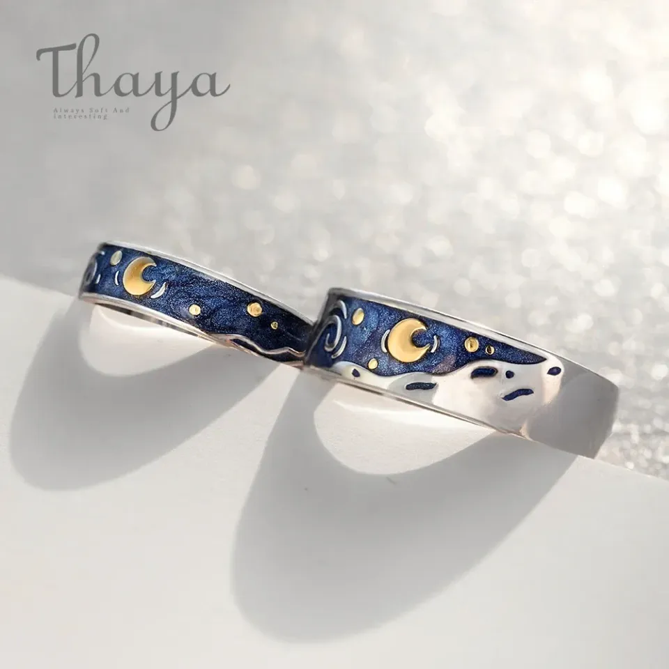 Van Gogh's Enamel Couple Rings S28687566abf04ec19c1ce306a92c655fW ee527ece